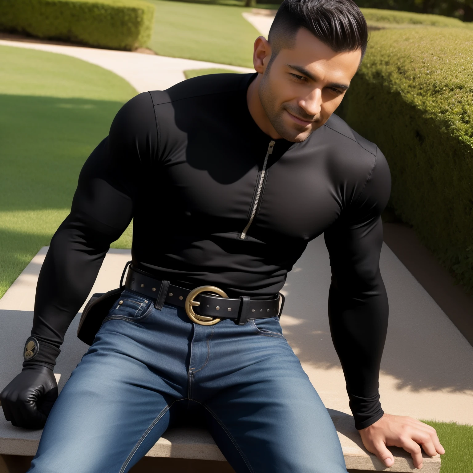 (masterpiece), best quality, expressive eyes, perfect face, two handsome young Latinos, 17 years old, shirtless, military haircut, black hair, brown eyes, intense look, affiliated features, marked abs, height 1.80, weight 45 kilos, full body, slim build, wearing blue lycra pants, black riding boots, they are performing professional wrestling holds, special warrior, lying on the floor, in the living room, in an apartment.