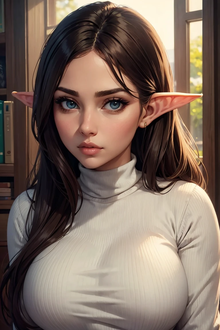 Ultra-detailed complex 3D rendering of face, (Colossal: 8.8), (masterpiece, top quality, octane rendering, 8K), glamour shot full body image, very beautiful young elf, cleavage, (very detailed skin: 1.2), (exposure: 1.1), blonde, ((wearing a plummeted open shirt of yellow silk: 1.5)), beautiful Caucasian woman with full soft breasts and white skin with big ass, 1 person, long braided hair, big breasts, dynamic angle, mystical expression, ultra-realistic photos, (((((portrait))), bare feet, futuristic urban background, facial muscles, detailed and beautiful queen crown, in the style of Marvel Comics, ArtStation trends, clear focus, studio photography, intricate details, very detailed, detailed red eyes, very detailed, Sharp Focus, Digital Rendering, Professional, Abs, Dark Grey Background, Shot with Canon EOS R 6, ((Sexy Pose)))), Seductive look, legs open with thighs,