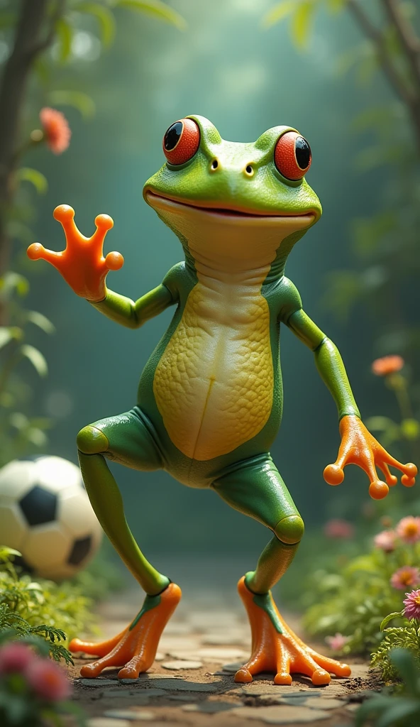 criar um personagem 2d de um sapo em cartoonum close up de um sapo em uma folha com um fundo desfocado, sapo bonito, frog, O sapo de quarta-feira, Froggy, pular, voar e comer sapos, sapo bonito, alien frog, frogs, perspectiva do sapo, Tema Sapo, psychedelic frog, Clown Frog King, a photo of a frog with a hat, Amphibians, Peepo o sapo!!!, Closeup!!!!!!