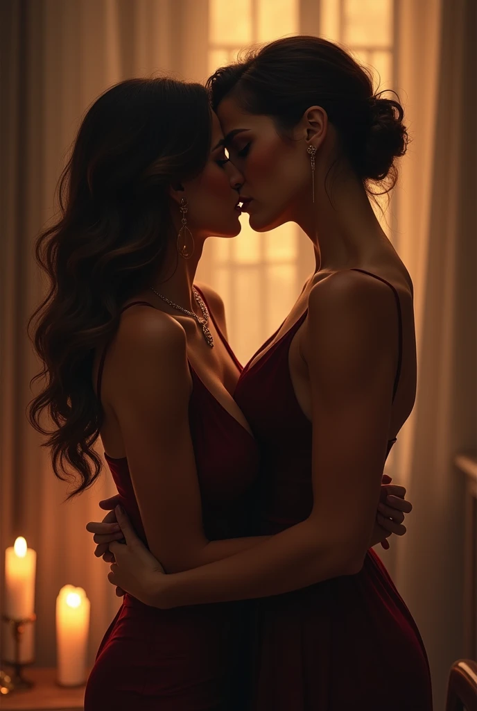 highest quality, masterpiece, highest resolution, artwork, super それにget used to it, many get used to it, get used to it, それにget used to it,((top view angle shows full entire black-crimson satin silk fabric)),love,romantic, six women pleasuring each other,pleasure breasts touching, two woman kiss and four women surrounded them,two women and with jewellry standing hug kissing touch the chests each of their partners on the floor,two women surrounded by four women in luxurious black satin dresses,((black satin elegant comfy dresses with a large and long skirt surrounding and covering the floor like a satin blanket)), black pleasure satin evening dresses rose flowers on dress motif,((Gorgeous goddess rococo robe satin dress with voluminous full-length hoop skirt)),black-crimson long sleeve with gloves,long train skirt comfy dresses,A comfy dress with full satin fabric...,luxury shiny satin fabric,((Palace full luxurious extend side black shiny satin fabric flooding on the floor)),entire floor covered by extend stretched flares train skirt dresses fabric,((extend side of black satin fabric)),Frilled velvet black fabric,many rose flowers on the floor, many rose flowers decoration enitre the dresses,((six women standing hug kissed each other while wrapped in black satin dresses skirt on the floor)),luxurious shiny satin skirt fabrics