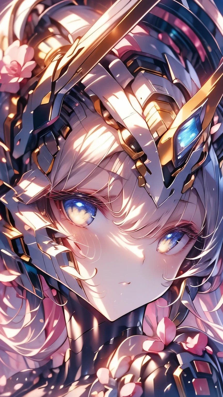 masterpiece , top quality, (Alone focus), ( perfect face:1.1), ( high detail:1.1), ( ultra-detailed eyes sandwiched between columns), dramatic, 1 person, Long Blonde Hair , Psychic Eyes, (Thin eyebrows), Alone, long hair, moon, knight , White Luxury Suit , plump lips , proud look with roof, Detailed Background , Art by artgerm, movie-like lights, Rose, fashion, jumping, acrobatic pose,
