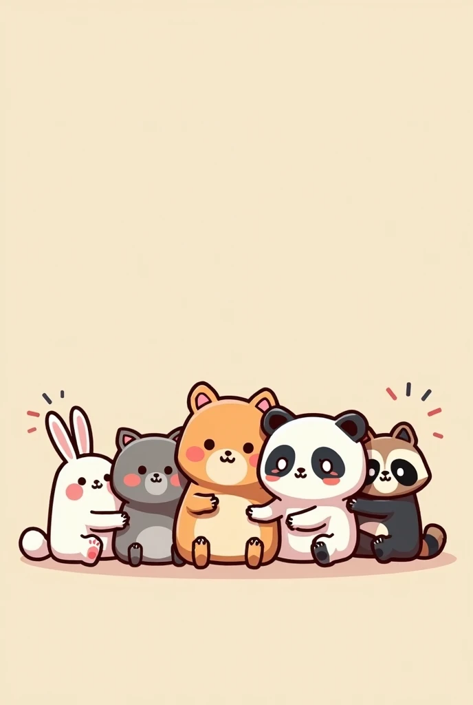 Fill with more animals to fill the entire background