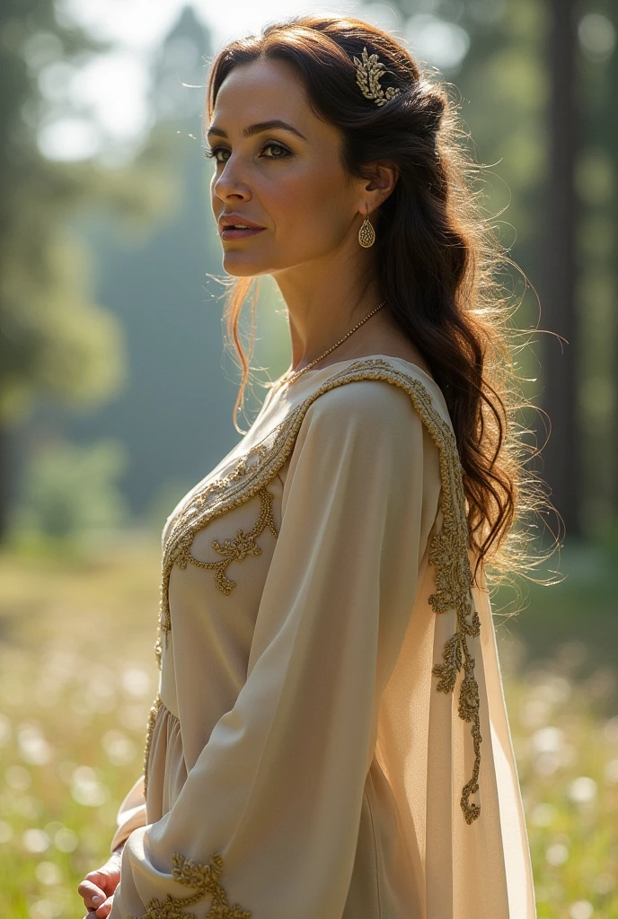 woman wearing tunic