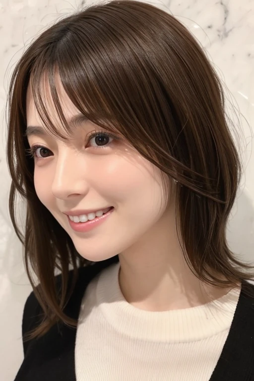 ulzzang-6500-v1.1, (highest quality: 1.3), (masterpiece: 1.3), (super detailed: 1.3), (genuine:1.4), (muste piece), midsummer sunlight、Crystal clear sea、Uninhabited beach with coral reef、sky blue、Stunningly beautiful woman in a swimsuit、gentle smile、Premonition of romantic love、Uplifting、are having fun、full of joy、lots of fun、