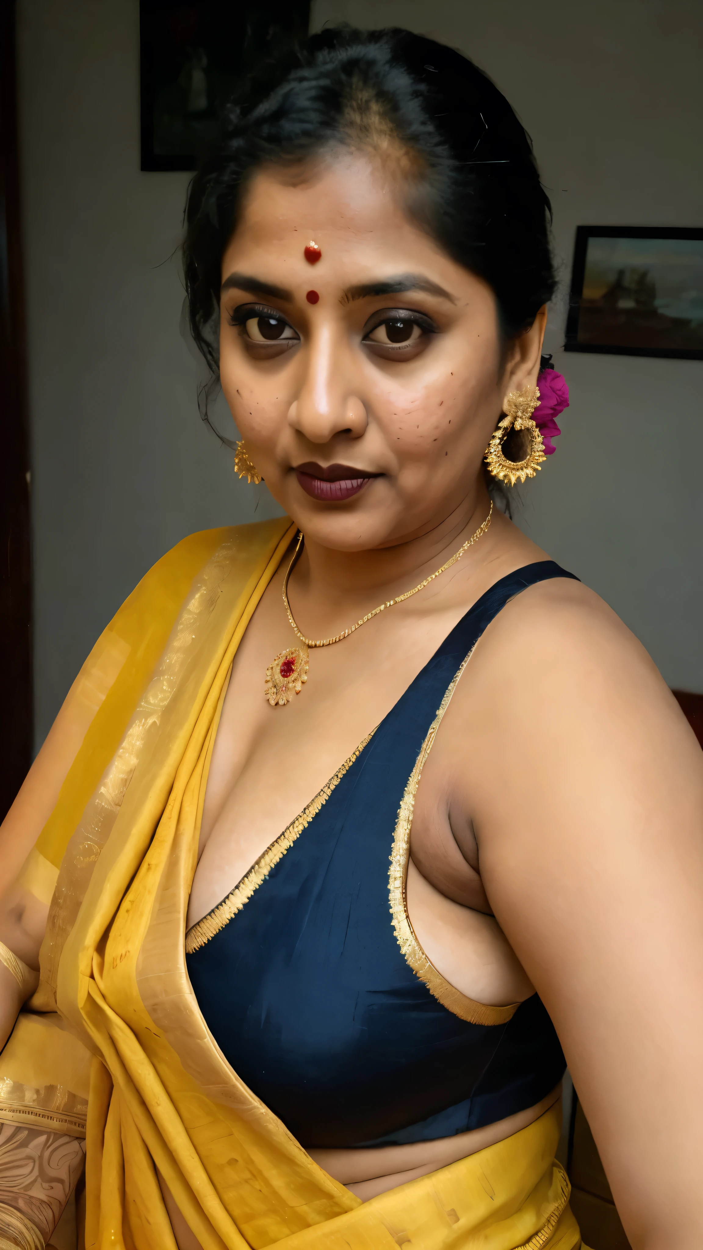 most beautiful tamil girl full nude photoshoot thick braid hairstyle