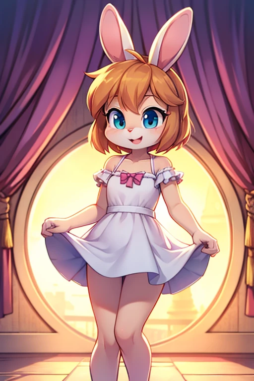 (masterpiece, best quality, high resolution: 1.4), 1girl, woman, butterfly star, horn tiara, looking at viewer, embarrassed, walking in public, embarrassed, surrounded by people, cheeks pink in embarrassment, tears in eyes eyes, huge breasts, loose breasts, blue eyes, exhibitionist ((naked)), hands scolding, covering oneself with hands