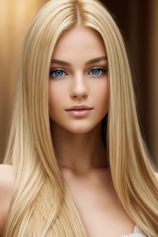 ((  masterpiece  , top quality)), a beautiful young European girl model with blonde hair,Beautiful and realistic face,,long hair,long hair