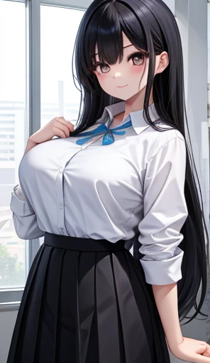 Long black hair sister、Big Breasts、company employee