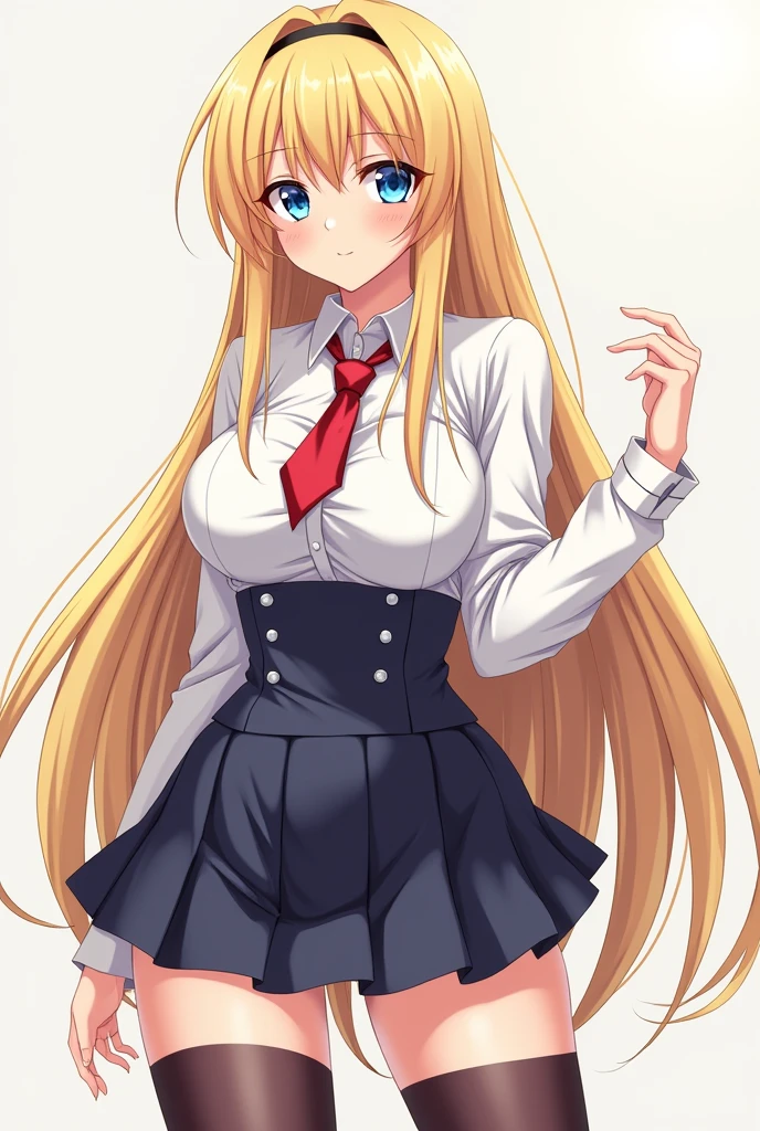 1girl,blonde hair, blue eyes, twintail,s detailed eyes, tight shirt, school uniforms,miniskirt,school hallway,lrge breasts, sagging breasts,(makeup:1.2),lipstick, sweater ,center open