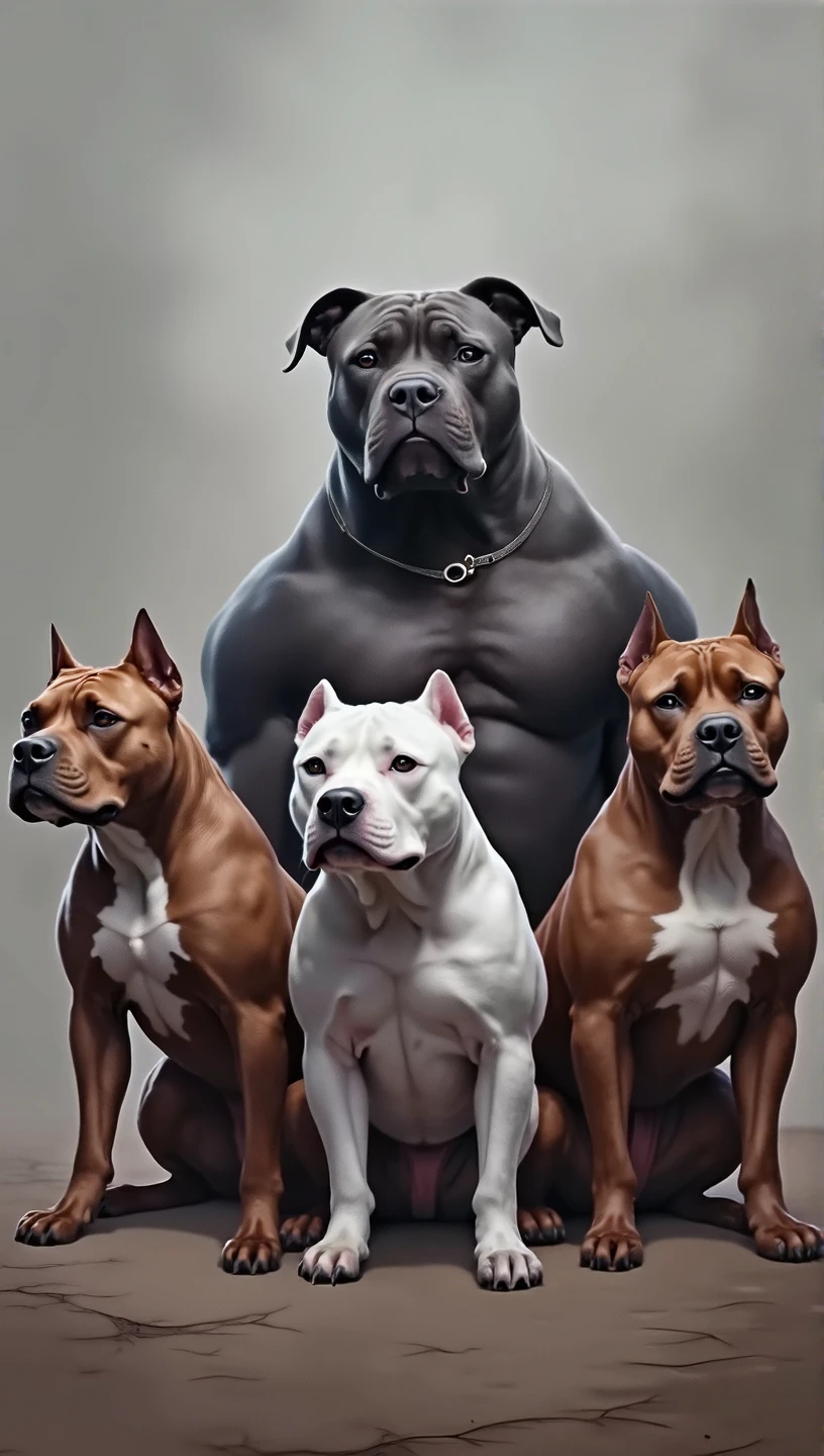 solo, doberman pinscher, three identical heads on one body, black and brown fur, bald, doberman pinscher ears, masculine, necks, (eyes), adult, male, 50 years old, (stylized 3d, by disney, by rembrandt, by pixar, by dramamine), obese, solid gray background, (shirtless, underpants), correct hands, correct anatomy, ultradetailed, best quality, detailed masterpiece, highly detailed masterpiece, 4k, (professional cartoon), natural pose, detailed expressions