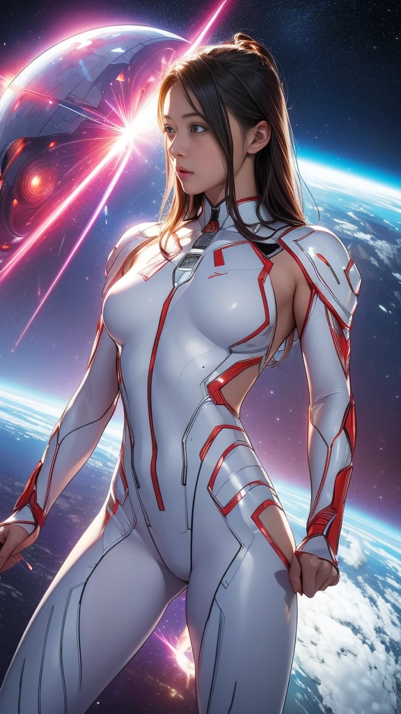 (nsfw:1.07),Ultraman，The Ultraman，masterpiece, best quality, high quality, High definition, High quality texture, High quality shadow, high detail, beautiful detailed, fine detailed, Extremely detailed CG, detailed textures, realistic representation of faces, realistic, colorful, delicate, cinematic light, side light, lens flare, ray tracing, sharp focus, 8K, (1girl, __focus__:1.3), (fine details, makeup, PureErosFace_ V1:0.5), (delicate pretty and delicate face, delicate beautiful delicate eyes, perfectly proportioned face, high detail skin, delicate skin, optimal ratio of four fingers and one thumb, arms under the chest, medium large breasts, wide buttocks, smooth abdomen, skin and bones, __fashion__, __hair__:1.25) , __location__, no hands, no more hands, no missing fingers,