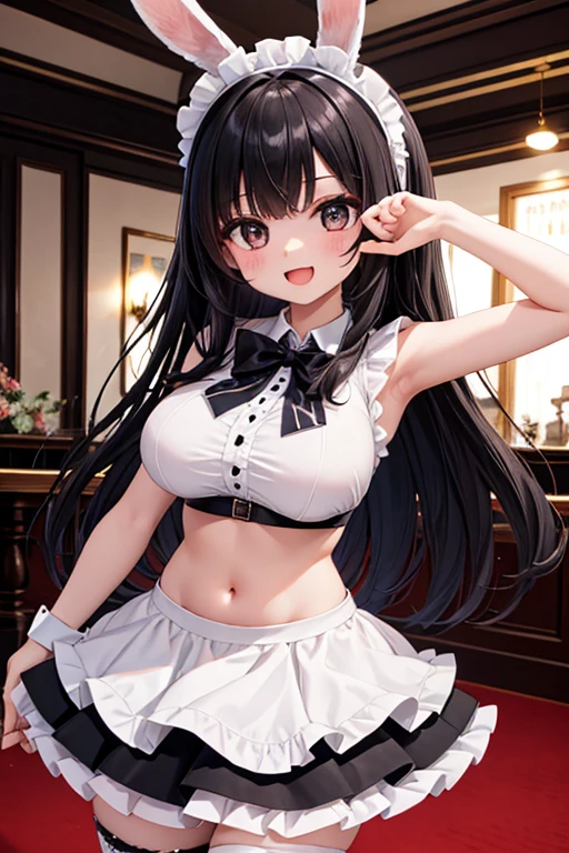 highest quality、High resolution、detailed background、beautiful and detailed face、beautiful and smooth skin、skin texture、professional lighting、Beautiful teenage girl、((three women))、cute hairstyle、 white bra、white panties、white knee high socks、white pantyhose、Pull Panties、panty shot、Live Events、dancing、sing、laughter、smile、sexual expression、sexy