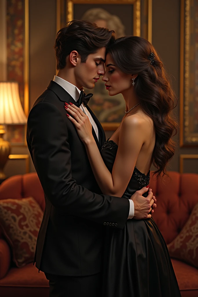 (best quality,ultra-detailed,realistic:1.37),mystical black fox sneaking,transforming into lovely temptress,enticing young men,nighttime encounters,1920's New York City,captivating seduction,forbidden desires,secretive rendezvous,dark desires unleashed,mesmerizing spell,ensnaring minds and bodies,ensuring secrecy in the shadows,intimate moments under moonlight,stealing their seed,erotic encounters,embodying temptation,unleashing passion,oh so alluring,tempting fate,eyes filled with mischief,mysterious allure,hypnotic charm,mischievous grin,dark seduction,hint of danger,dark secrets revealed,unveiling forbidden pleasures,masked fantasies,nighttime trysts,untamed desires,irresistible enchantment,carnal acts,Gatsby-like era ambiance,smoky speakeasies,prohibition-era intrigue,secretive atmosphere,charismatic fox in human form,ensnared in fox's spell,irresistible pull,desire awakens,erotic transformation,lingering scent of passion,indulging in lust,guilty pleasures,enthralling encounters,ravishing beauty,tangled in the fox's web,all-consuming desire,ensnaring hearts,1920's charm with a dark twist,vulnerability and temptation intertwined