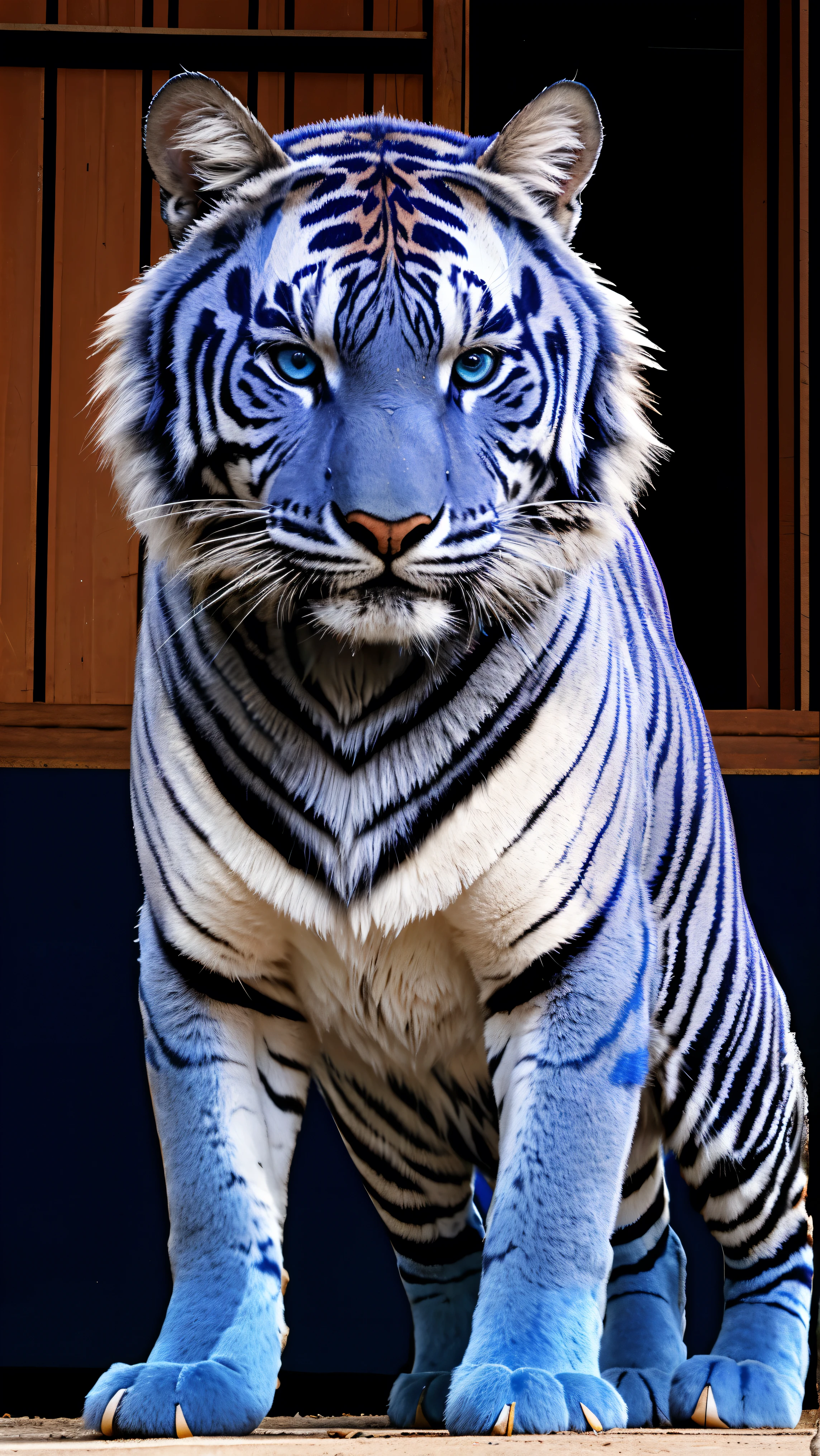 blue tiger