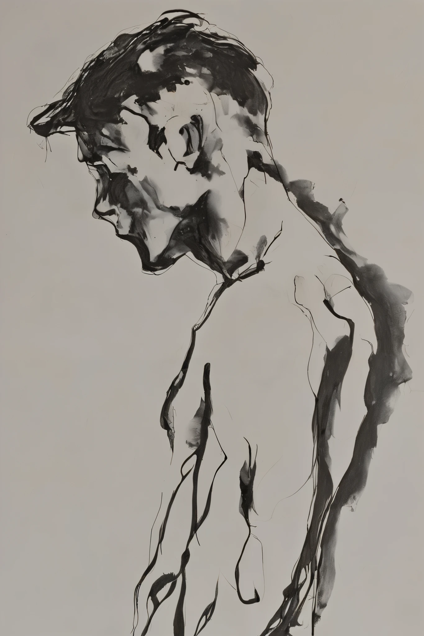 Rough coal sketch on old paper, musculoso CARNEIRO SELVAGEM ,dynamic pose,Arte de linha limpa,+linha expressiva,in the expressive sketch drawing style, hatching, black and white sketch, hand drawing, Rough coal sketch on old paper, musculoso Figura masculina,dynamic pose,Arte de linha limpa,+linha expressiva,in the expressive sketch drawing style, hatching, black and white sketch, hand drawing, sketching, estilo linear::Sketchnote style sketch, estilo linear::Estilo do Sketchnote