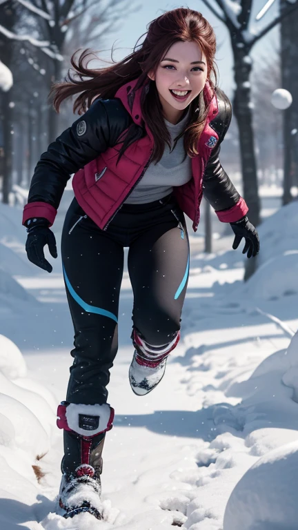 (NSFW), 1womanl, Solo, 24 year old, 7headed body, (cute  face), (Ideal ratio body proportions), ((Composition from head to thigh)), a ski, snow board, Snowboard Wear, Warm clothing, erectile nipple, Sexy body, Wet, Smiling smile, short-hair, Dark hair, small tits, A slender, Small buttocks, beauty legs, Skinny Legs, surrealism, Cinematic lighting, depth of fields, One-person viewpoint, F/1.8, 135 mm, nffsw, masutepiece, ccurate, ((Anatomically correct)), Textured skin, Super Detail, high details, High quality, awardwinning, Best Quality, hight resolution, 8K