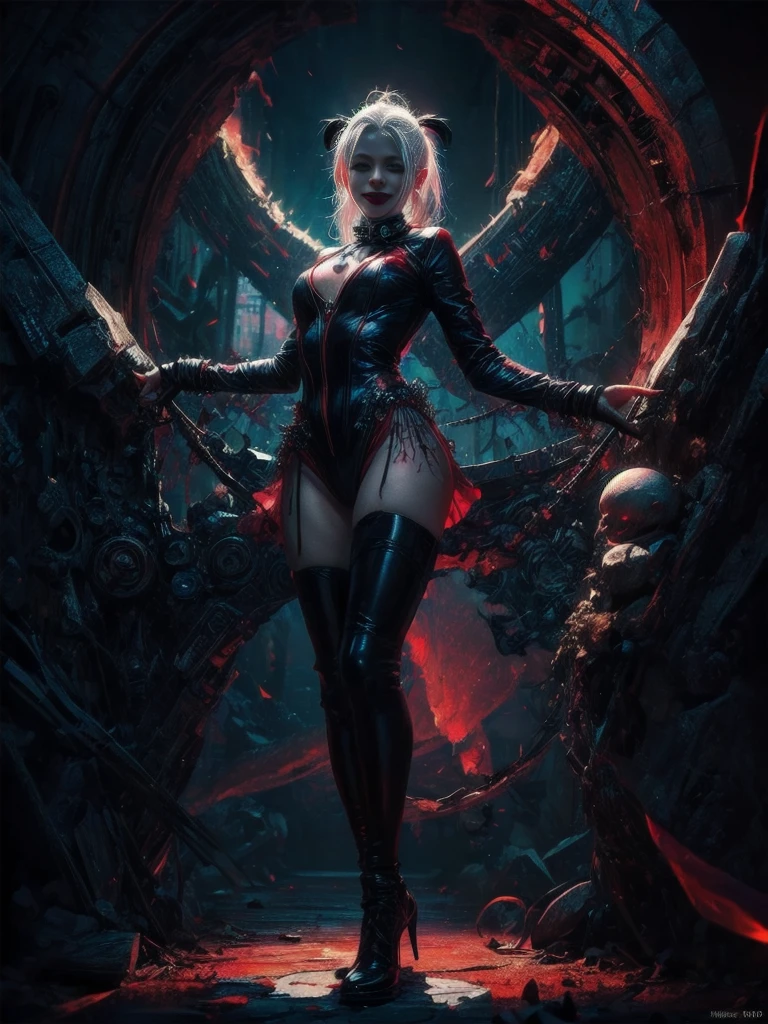 a woman in a black outfit holding a fire ring, style of raymond swanland, artgerm julie bell beeple, inspired by Mark Brooks, extremely detailed artgerm, artgerm style, epic fantasy art style hd, epic fantasy digital art style, in style of dark fantasy art, fantasy woman, in the style artgerm, fantasy artwork