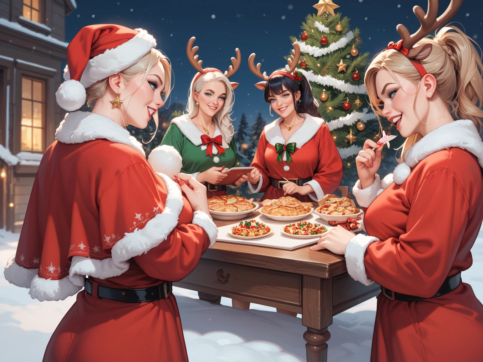 Christmas darts' championship with Mariah Carey