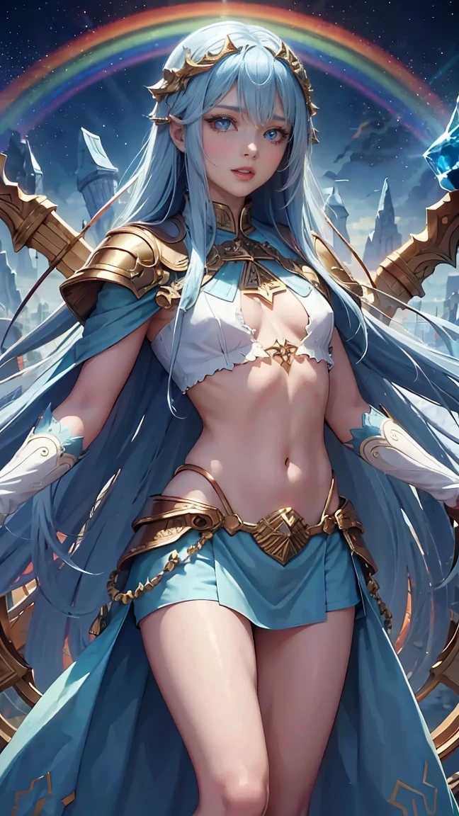 ((ultra detailed)),((Bright eyes)), (Detailed eyes) , 8k, blink blink, (The Little Faux Freckles Makeupgirl), ((realistic skin)), ((focus detailed 2 straps on the shoulders of dress)) , ((shiny facial skin)), with colorful hair and a colorful dress, rossdraws pastel vibrant, rossdraws cartoon vibrant, style anime 8k, beautiful portrait, artgerm colorful!!!, ! dream artgerm, beautiful anime girl, styled digital art, art wallpaper 8k, digital art, extremely detailed artgerm,,xy pose,detailed face, detailed eyes, detailed hands, elf woman,wet, mil all over her, full body
SeaArt Bot
Upsc