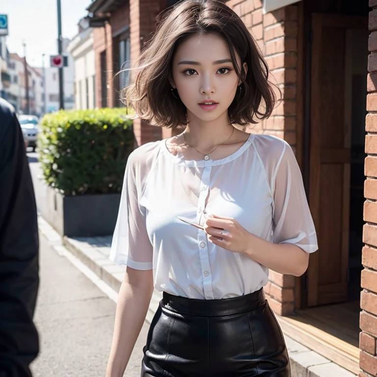 16K quality、top quality、 are high resolution .、Actual photo、((in the train、train seats inside a full train))、((Sit with your body facing forward、 beautiful woman sitting and spreading her skirt to show off her panties、sit with legs spread and panty shots))、((pretty office woman 、white blouse、black tight skirt))、((Please sit politely:1.3))、(sit with legs spread,  Hand over)、( Sheer Black Pantyhose 、ultra-thin shiny black pantyhose、Panties are visible through pantyhose)、((High cut high leg panties))、(( beautiful shiny brown hair 、bob hair、Put your ears out))、((embarrassed expression))、(())、((C cup breasts、small breasts in Mbini、small breasts in Mbini))、 beautiful eyeshadow 、Beautiful Legs、(big eyes、 without makeup、Very beautiful and delicate makeup, light makeup,)、perfect body、perfect hands、perfect finger、Show me detailed and beautiful thin lips、Clear, Beautiful face and well-groomed eyes 、very elaborate eyes and faces on the toilet bowl for men、Nice nose、fine eyebrows、(Completely）、Realistic Light、  cute round face, full thighs、hairstyle with bangs、slender body、 slim、 light-reflecting skin 、 model body type around student 、detailed finger、beautiful eyes、long eyelashes、８Head to Body、 low angle、Light is reflected in the eye、Small face、double eyelid、big eyes、lip gloss、looks away、background blur、Cinema lighting from the front、light on face, Erection under clothes, flat chest