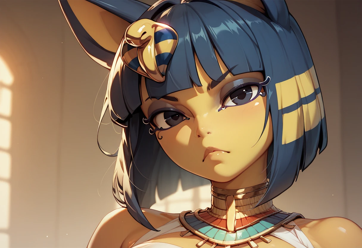 8k, dark、Ankha、there.