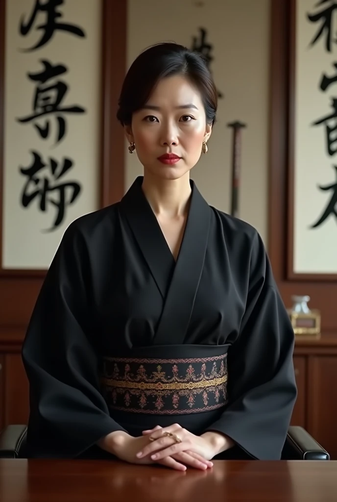 Lady Vengeance in the worrior form 