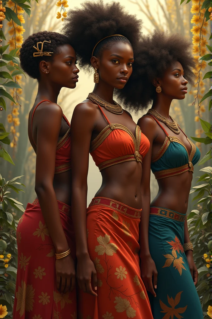 Indian dark skinned woman