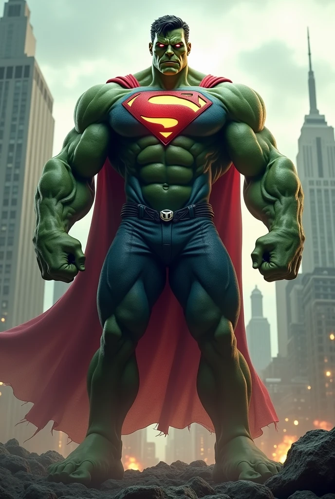 What would the son of Superman and Hulk look like?
