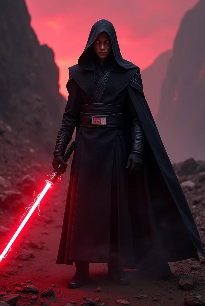 A Jedi that is totally new and very original, nothing seen before. That has lightsabers crossed on his back like Deadpool and is very scary.
