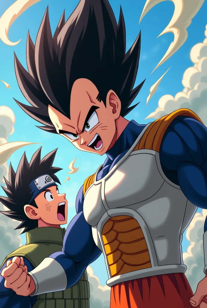 (masterpiece),best quality,looking at viewer,Look directly,sitting,spread legs,full body,<lora:dragonball-10:0.75>,vegeta,