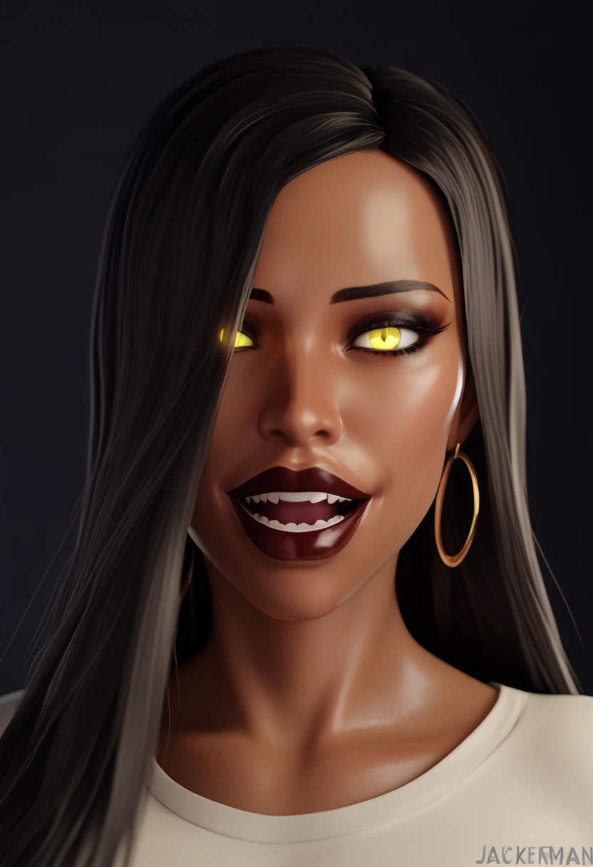 score_9, score_8_up, score_7_up, score_6_up, 1girl, solo, jewelry, rating: safe, brown_eyes, black_hair, lips, makeup, armlet, breasts, egyptian, egyptian_clothes, dark_skin, nose, earrings, gold, lipstick, cleavage, realistic, looking_at_viewer, medium_breasts, open_mouth, oral_invitation, piercing, gyaru, blunt_bangs, bangs, bob_cut, vampire, long_fangs, (from_above:1.3), downblouse, dark, silk, see-through, (blood_from_mouth:1.2), black_robe, blood, sharp_teeth, moonlight, forest, (blood_on_face:1.2)