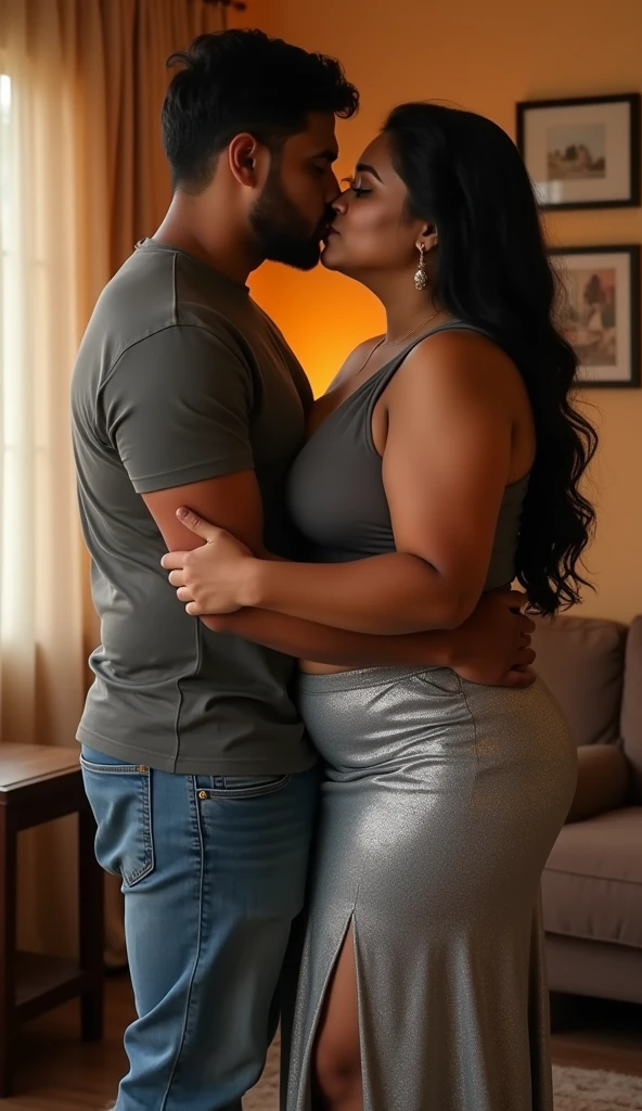 Man with voluptuous woman&#39;s body 