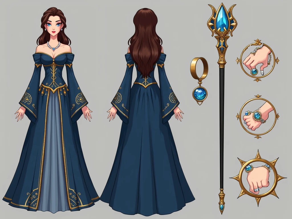 Best quality, ung woman, character sheet, concept art, (full body, masterpiece: 1.2), (best quality: 1.3), insanely beautiful Brazilian woman, short windy light brown hair, 1 perfect body stunning woman on his 20s, Miss Universe pageant winner, wearing a fancy designer evening gown, fancy shoes, wearing Miss Universe crowning, with a bouquet of flowers, winner attitude pose, with short windy light brown hair, assorted poses, bold colors, intricate, elegant, highly detailed, digital painting, art station, concept art.