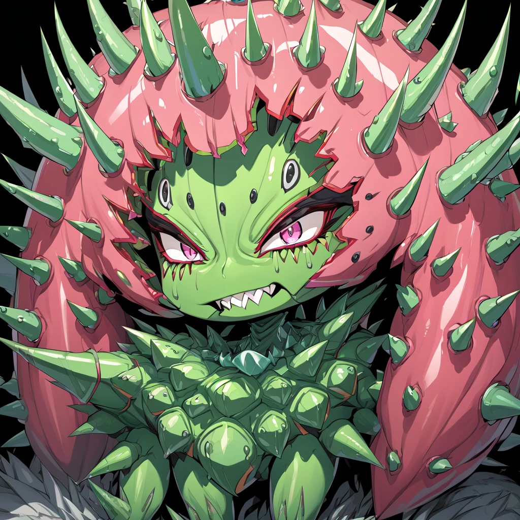 (Best high quality image, very detailed image textures and pixels, carefully detailed, junji ito aesthetic)
{{(1monster: red monster evil god): (obese eldritch appearance, formless body, multiple mouths full of teeth, multiple muscular tentacles full of multiple fat tendrills with golden claws, multiple mouths with purple tongues with pink tentacles, pink and green tendrills in every side of the body, growling, laughing), (fleshy ethereal nightmarish realm))}}