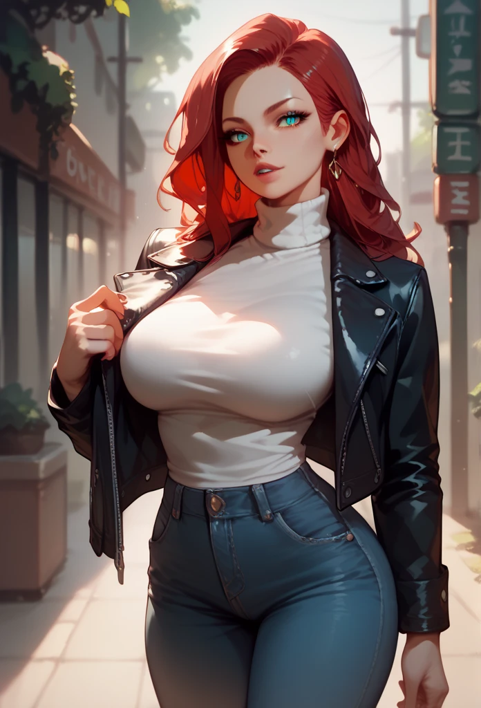 ((masterpiece)), (realistic: 1.35), best quality, (8k, best quality, masterpiece: 1.2), ultra-detailed, illustration, back, she's on her back, she's wearing a short plaid college skirt, no bra, cropped transparent white, wet outfit, smiling, gorgeous face, slim waist, beautiful hair detailed, a girl, teen, sexy young ((solo)), Best quality, masterpiece, ultra-detailed high res, (photo-realistic: 1.4), Full body, long red hair, wet hair, emerald green eyes, thick shapely thighs, big ass Perfect, (high quality), (realism), 8k, sexy young, sexy realistic, best image quality, masterpiece, super high resolution, (fidelity: 1.4), realistic rain, city, simple background, detailed materials, beautiful highlights, beautiful shadows, volumetric lighting, subsurface scattering, good proportions, (mature adult: 1.15),
