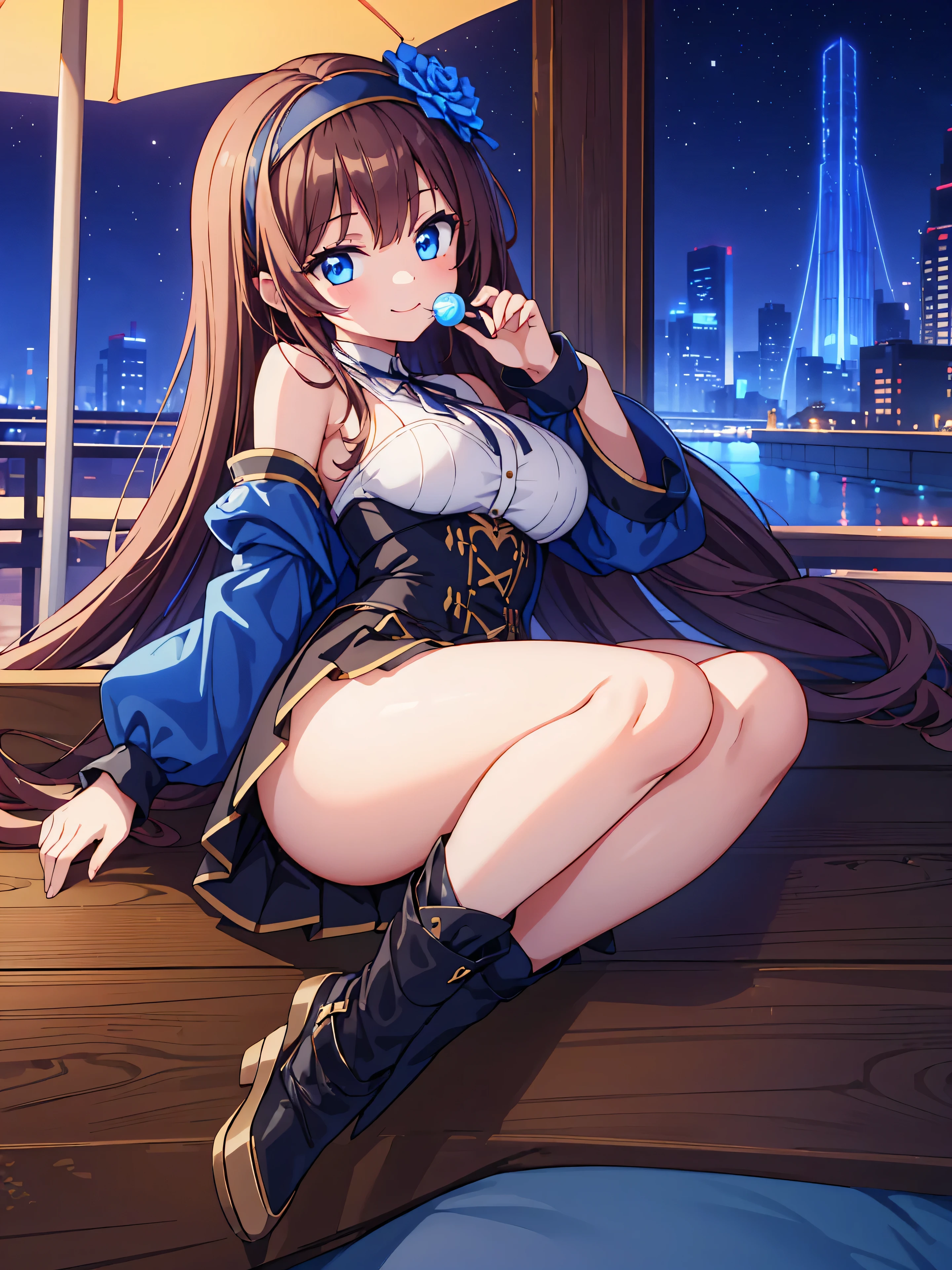(masterpiece、Highest quality、High resolution、Realistic photo、Real looking skin:1.1)、
(A woman is sitting on a bench in the park at night:1.8)、
(Looking at her from a frontal perspective:1.8)、
(The dress is so short that her panties are visible:1.8)、
(She has a happy smiling face:1.8)、
(She is wearing a blue long sleeve turtleneck knitted mini dress with no slits:1.8)、
(This is a ribbed knit dress that shows off your body lines beautifully.:1.8)、
(I&#39;m wearing black mid-length boots:1.8)、
(The panties have a white pattern:1.5)、
(She has long brown hair.:1.5)、
(She is 26 years old and has a mature look.:1.5)、
(She is quite beautiful:1.5)、
(Place on a park bench at night:1.5)、
1 Japanese Girl、solo、Full Body Esbian、Beautiful Eyes、Shining Eyes、Shining thighs、NSFW