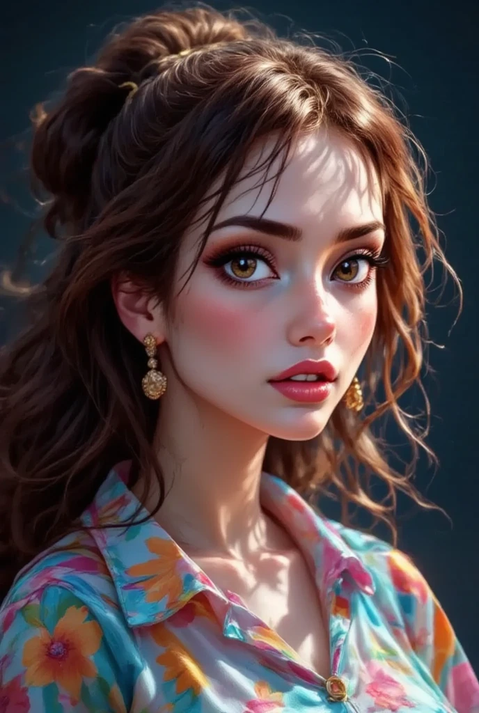 {{masterpiece}}, best quality, extremely detailed CG unity 8k wallpaper, cinematic lighting, lens flare, beautiful detail eyes, black, side glance, multicolor hair, colorful light, particles, heterochromia, (colorful:1.5), (colorful hair:1.5),