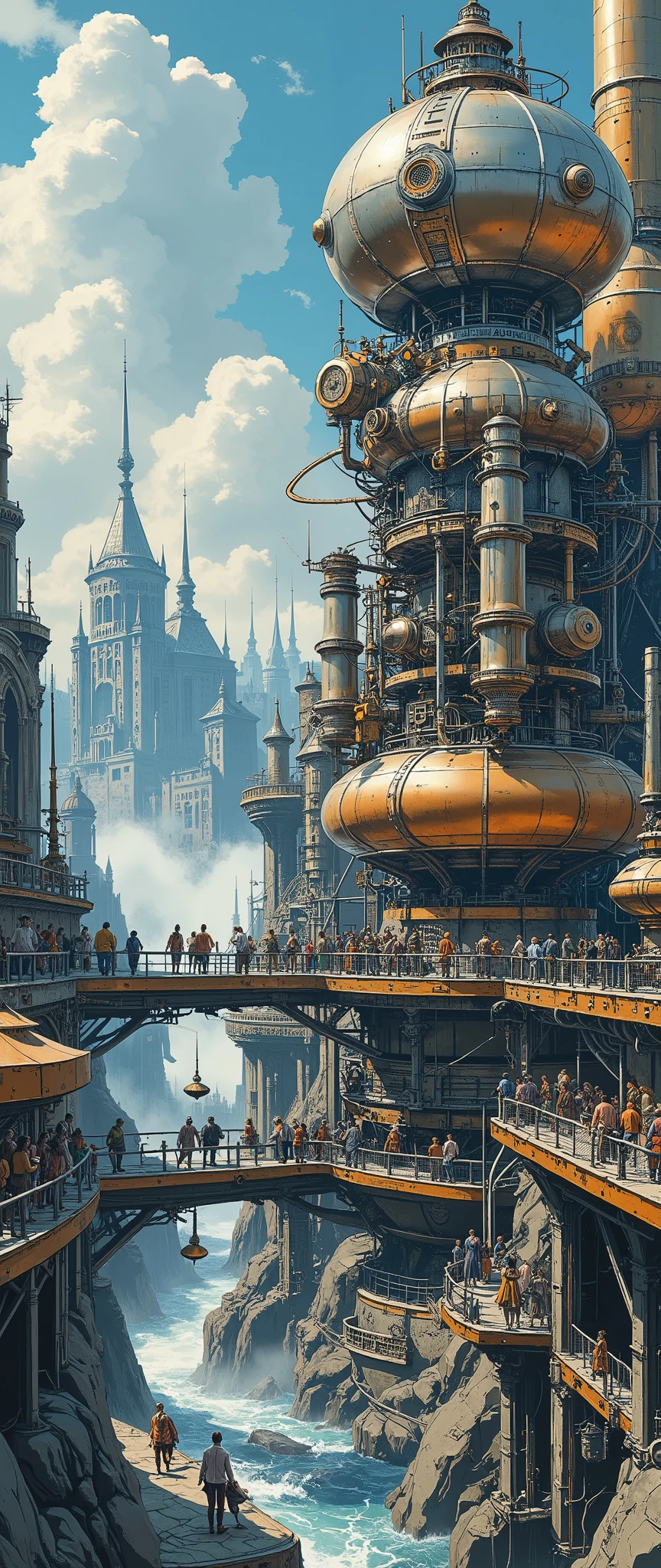 (masterpiece:1.2,Superior Quality,Mirror finish, cinematic experience , best illustrations :2.0, super detailed.2.0),16k, wallpaper,( steampunk :2.0),(Fictional cities :2.0),(Well-developed steam engine :2.0),( advanced mechanical civilization city:2.0),( anime artwork ),( dynamic:2.0),(Spectacular scenery:2.0), Retrofuture,Science fiction,(Victorian and Edwardian atmosphere:2.0)