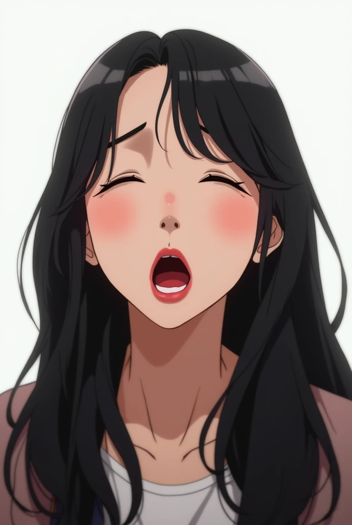 1girl, solo, animegirl, Ichijou Hotaru, ichijou hotaru from non non biyori, ((eyes wide open)), ((eyes wide open crying)), ((eyes rolling up into the head)), ((eyes rolling up)), ((tongue out)), ((saliva dripping from tongue))