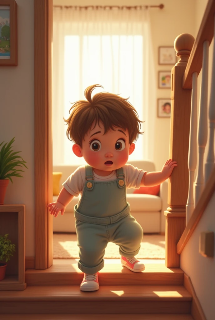 Peeing toddler boy