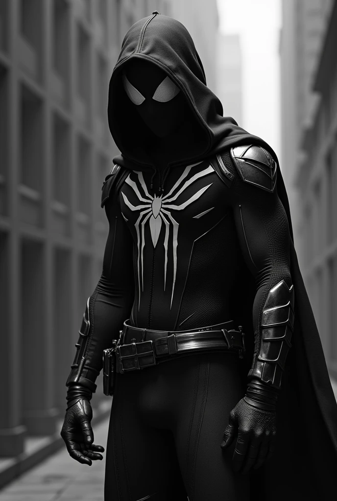 spider-punisher con capucha