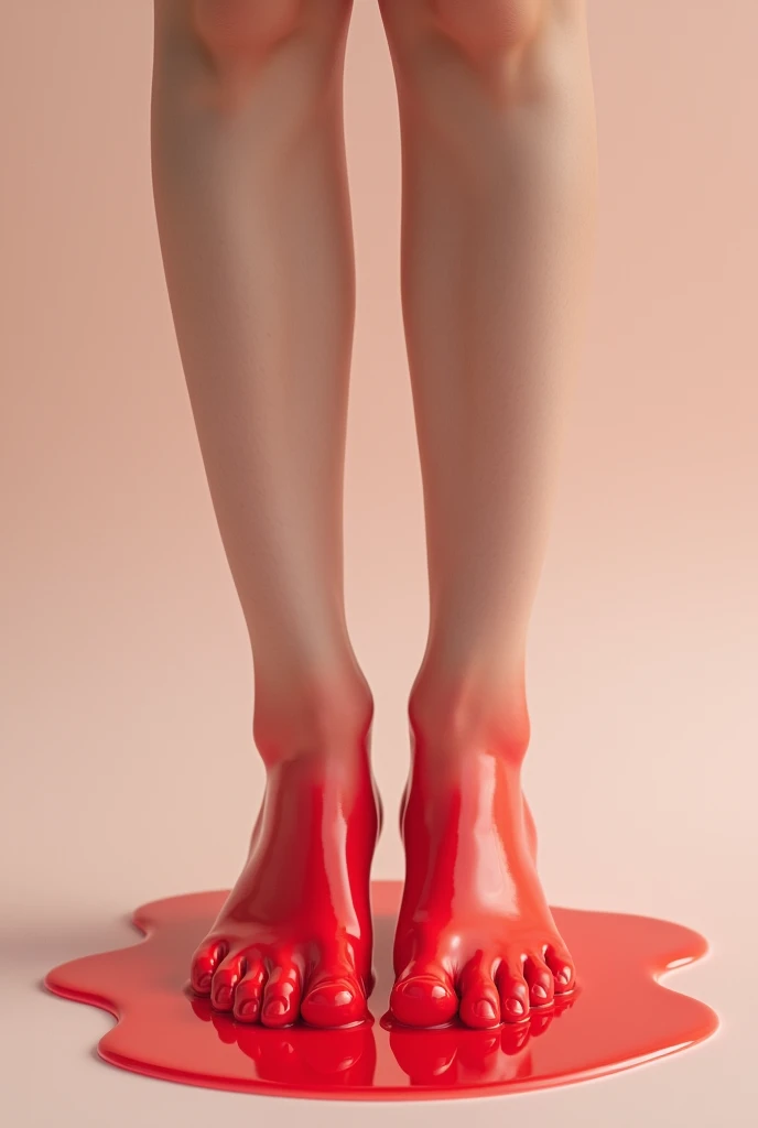 Realism - stylistic image of a woman in a white dress,Red bow, character is covered in liquid, dripping skin, Dripping, she is wearing a wet coat, The girl crouched, dripping goo, pin on anime, melting and dripping. eerie, Girl walking on water,Dripping with water, Dripping water