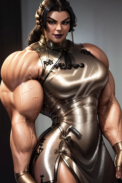 (((Massive tall, beautiful, buff, pale white skinned muscular asian woman with red hair, black lipstick, ginormous bulky muscles and wearing a beautiful zebra printed unbuttoned top with a beautiful zebra printed tight pants))), (close view), massive muscle, massive biceps, hyper muscle shoulders, massive muscle arms, vascular shoulders, hyper muscle triceps, (long hair), (beautiful unbuttoned zebra printed top), yellow eyes, gauntlets, gloves, choker, (beautiful zebra printed tight pants with a belt), boots, (in a ballroom), closed smile, night, hyper vascular arm, hyper muscles arms, hyper muscle legs, massive arms