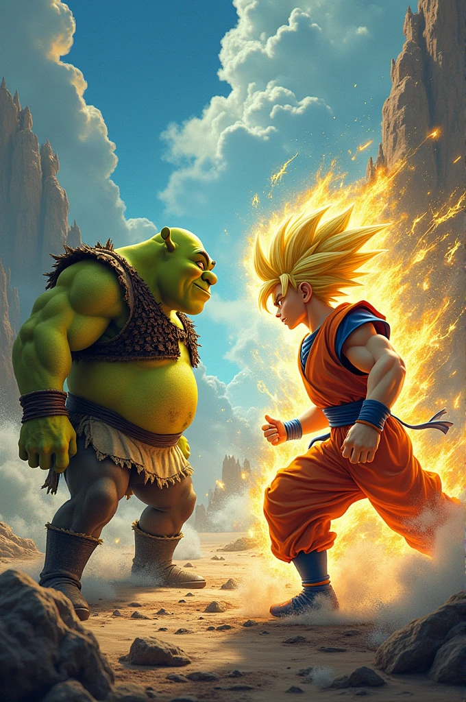 Super Saiyan dinosaurs --auto