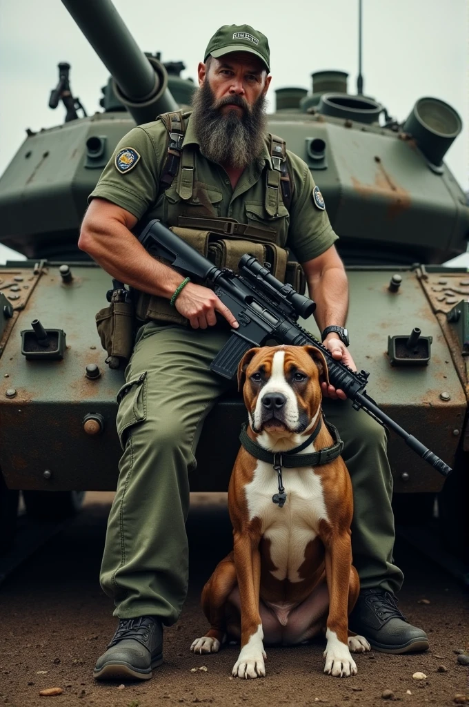 Realistic,masterpiece,best quality,cinematic lighting,natural shadow,highest detail,professional photography,detailed background,depth of field,insane details,intricate,aesthetic,detailed face,subsurface scattering,realistic hair,realistic eyes,
((Buzz cut)),a deciduous forest,((standing at attention)),((saluting)),(camouflage face paint),camouflage pants,tough guy,cocky muscular handsome hunk (age 30),(dog tags),powerful pecs,big biceps,(sweaty chest),sexysoldier,camouflage pants,topless male,boots,
<lora:Clothing - Sexy Soldier_v1:0.8>,
<lora:Neobro2:1>,
<lora:weight_slider_v2:0.5>,<lora:muscle_slider_v1:1>,
<lora:add_detail:0.5>,<lora:æ³å
:0.5>,