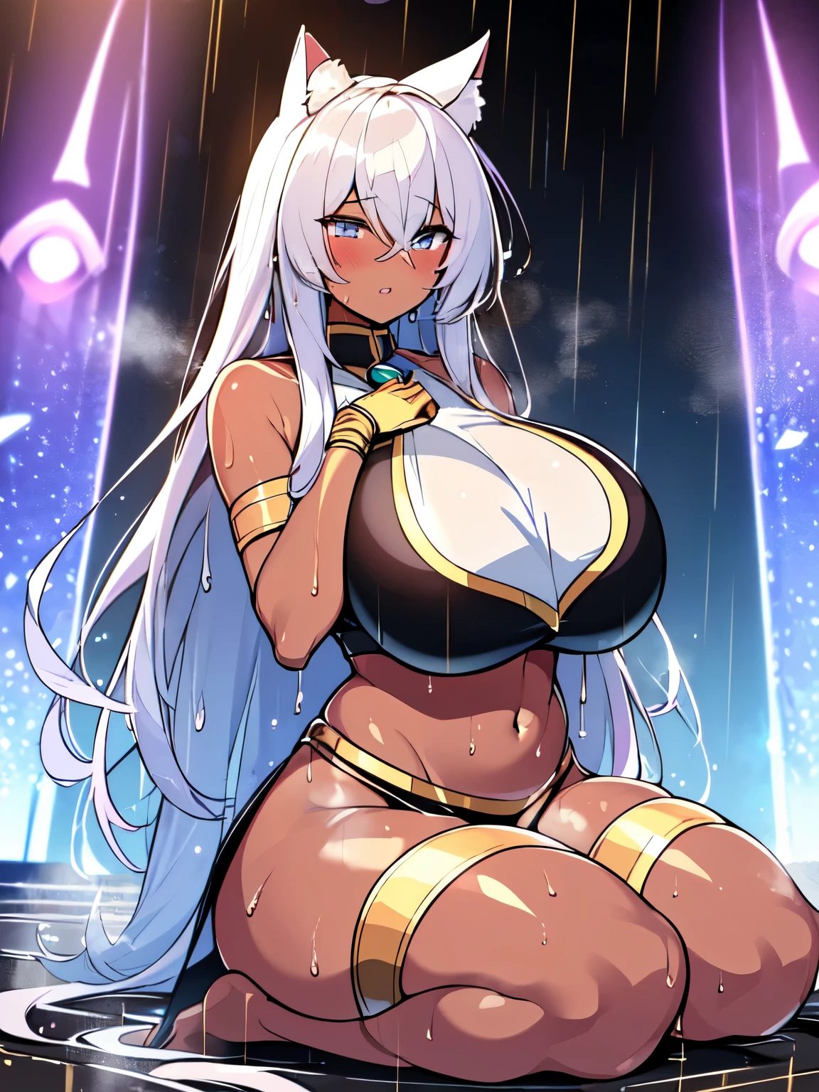 masterpiece, best quality,nsfw,erotic full nude body, hires, high resolution:1.2, 16K , (anime_coloring,shiny skin,official style,official art,anime screencap,anime girl:1.5), 1girl,solo,woman,female,milf, galleondef, horns, closed eyes,breasts open,cleavage see-through erot dress, white gloves, frills, detached sleeves, frilled sleeves, thighhighs, thigh strap, day, film grain, floating hair, (hetero:1.3) ,(mosaic sensation,open vaginal,cum womb fertilization ,creampie,lot semen deep penetration penis. on vagina,lying on back sex on flowering),open breast showing,{{ ((lactation,super gigantic breasts)) (erotic,huge areolae,huge nipples)}}, arm behind head, thin eyebrows,blush, smile, solo,real detailed fivefingers design