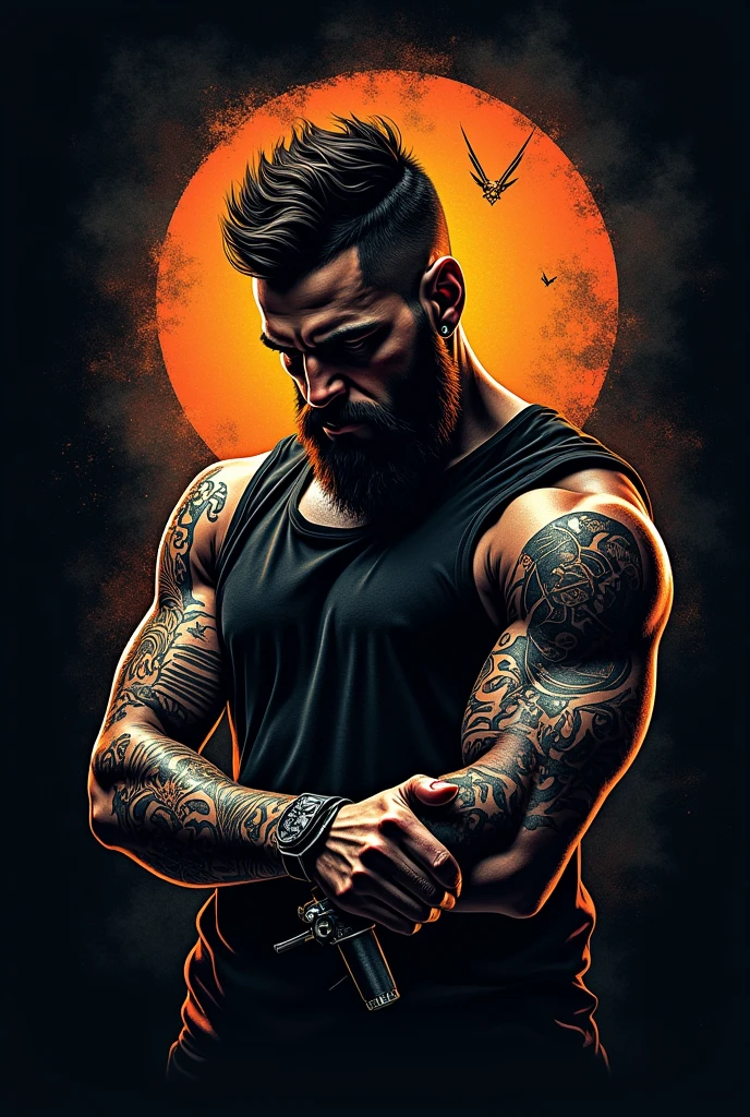Anti communist tattoo