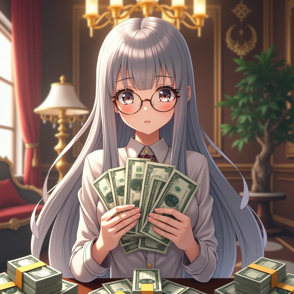 Money keeps on saving、Increase your luck with money、Gold and silver treasure、