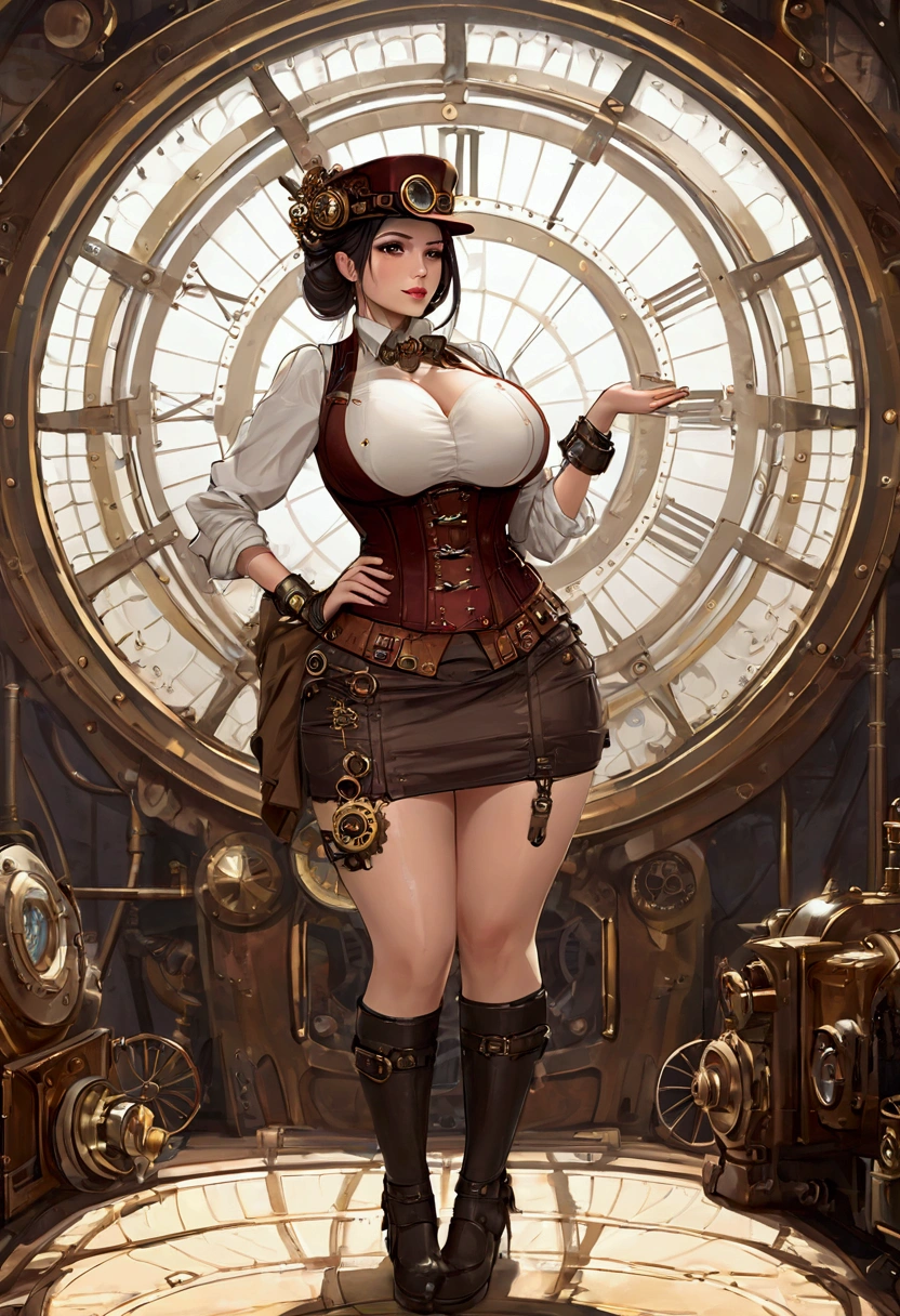 steampunkai, clockwork , nsfw