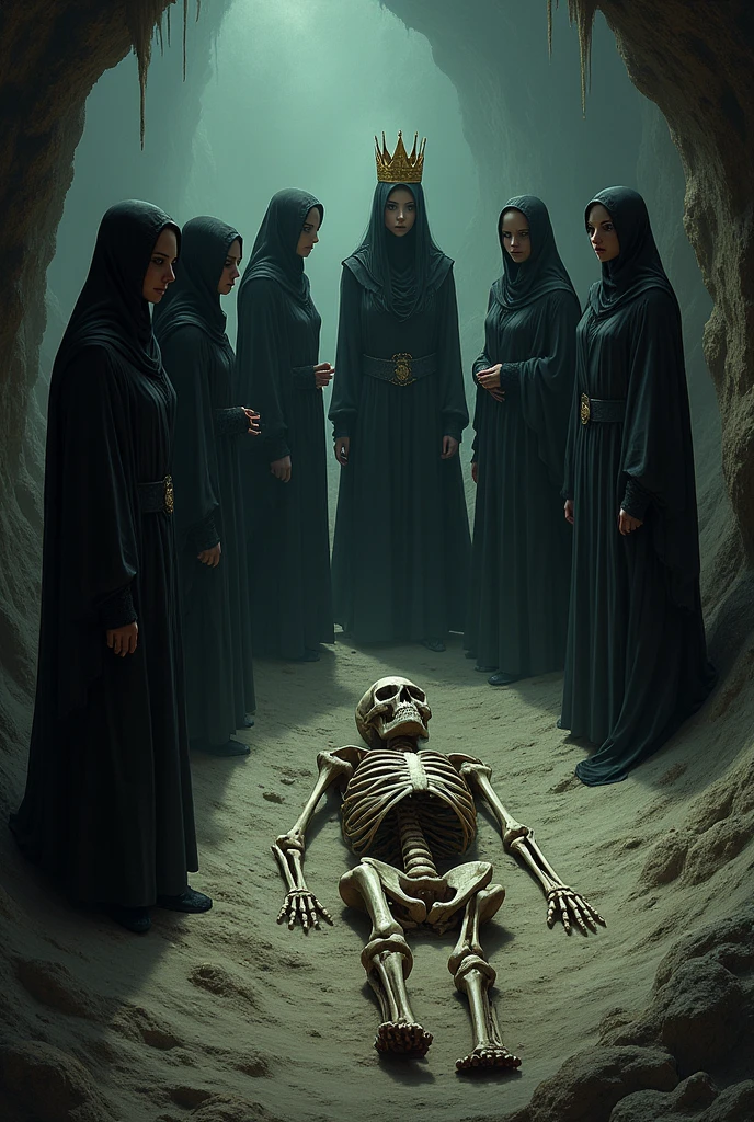 STar Wars, a coven of insane lesbian witches (many alien humanoid races, many colors, simple robe, nude underneath), in a stone archaic fortress, are doing a ritual calling on the dark side of the force to impregnate volunteers
